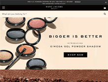 Tablet Screenshot of marcjacobsbeauty.com